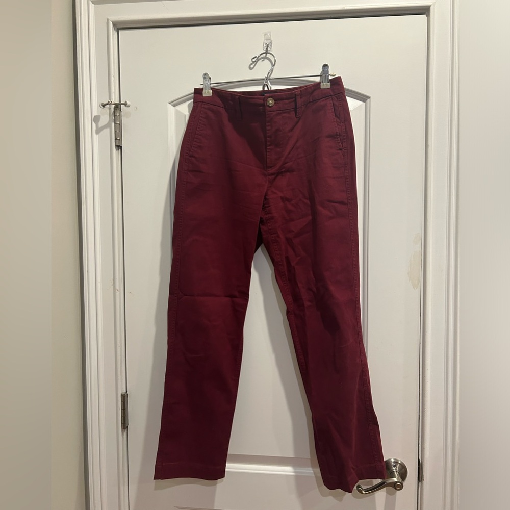 J Crew High Rise Girlfriend Chino